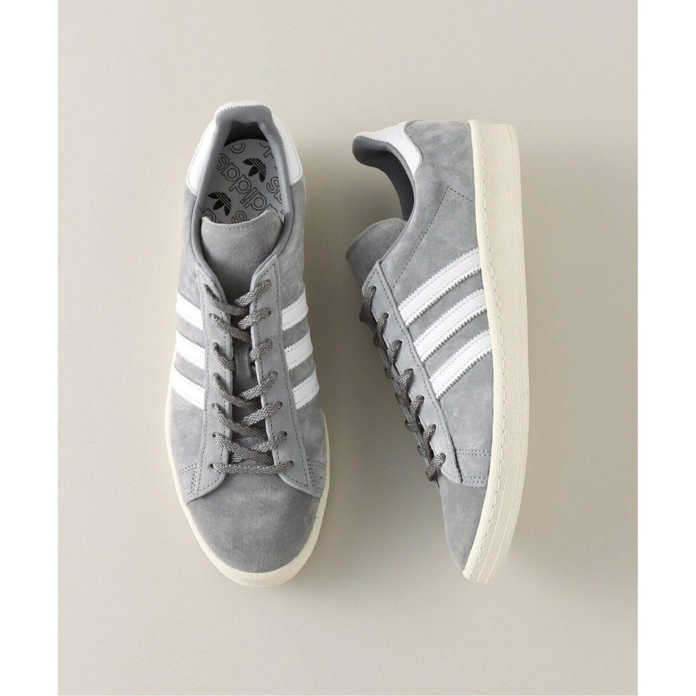 Adidas Originals Mens Campus 80s Shoes Gray GX9406 Size 8